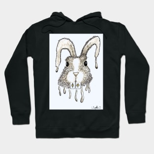 Lucky Rabbits Head Hoodie